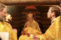 Архиерейское богослужение в Троицком храме-часовне Ногинска 