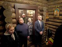 Архиерейское богослужение в Троицком храме-часовне Ногинска 