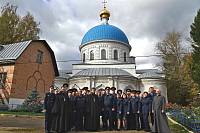 Сотрудники УФСИН поклонились мощам преподобного Сергия Радонежского