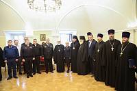 Подписание соглашения о сотрудничестве епархий Московской митрополии и Главного управления МВД России по Московской области