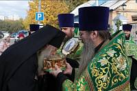 Пребывание ковчега с мощами преподобного Сергия Радонежского в Балашихинской епархии