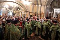 Пребывание ковчега с мощами преподобного Сергия Радонежского в Балашихинской епархии