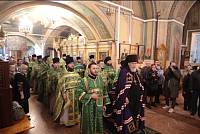 Пребывание ковчега с мощами преподобного Сергия Радонежского в Балашихинской епархии