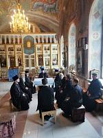 Заседание аттестационной комиссии Богородского благочиния в Обухово