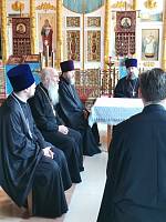 Заседание аттестационной комиссии Богородского благочиния в Обухово