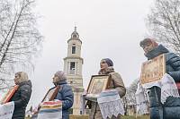 Память великомученика Димитрия Солунского в Воскресенском храме города Павловский Посад