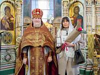 Награждение многодетных матушек Щёлковского благочиния Патриаршим знаком материнства