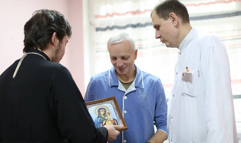 Встреча с начальником отделения филиала № 3 госпиталя имени Бурденко