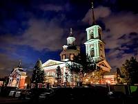 Архиерейское богослужение в Сергиевском храме деревни Алмазово 