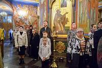 Архиерейское богослужение в Сергиевском храме деревни Алмазово 