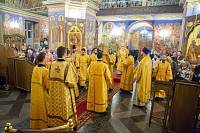 Архиерейское богослужение в Сергиевском храме деревни Алмазово 