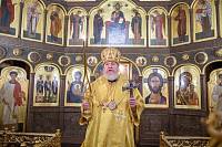 Архиерейское богослужение в Сергиевском храме деревни Алмазово 