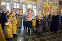Архиерейское богослужение в Сергиевском храме деревни Алмазово 