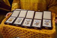 Архиерейское богослужение в Сергиевском храме деревни Алмазово 