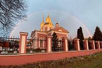 Архиерейское богослужение в Сергиевском храме деревни Алмазово 