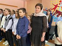 Освящение школы №11 в Павловском Посаде