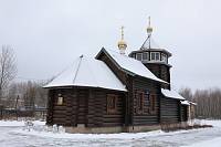 Архиерейское богослужение в Покровском храме деревни Пашнево 