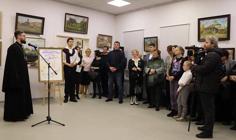 Открытие Галереи художников в Павловском Посаде
