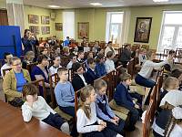 Открытый урок в Алексиевской гимназии г. Щёлково
