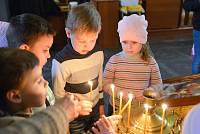 Воспитанники детского сада в Никольском храме г. Лосино-Петровский