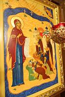 Архиерейское богослужение в Боголюбском храме деревни Поточино