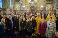 День памяти святого апостола Андрея Первозванного в Троицком соборе г. Щёлково