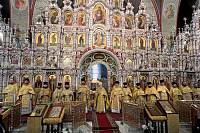 День памяти святого апостола Андрея Первозванного в Троицком соборе г. Щёлково