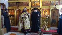 Архиерейское богослужение в Михаило-Архангельском храме деревни Давыдово