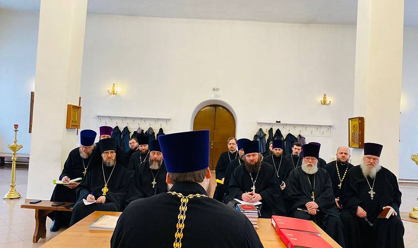 Братское совещание духовенства Павлово-Посадского благочиния