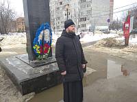Панихида по погибшим в локальных конфликтах военнослужащим в Орехово-Зуево