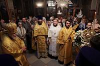 Архиерейское богослужение в Троицком храме Балашихи 