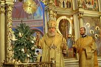Архиерейское богослужение в Богоявленском соборе Ногинска