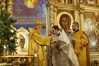 Архиерейское богослужение в Богоявленском соборе Ногинска