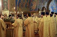 Архиерейское богослужение в Богоявленском соборе Ногинска