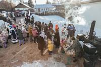 Рождество Христово в Казанском храме города Павловский Посад