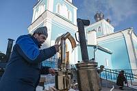 Рождество Христово в Казанском храме города Павловский Посад