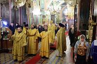 Архиерейское богослужение в Богородицерождественском храме деревни Нестерово 