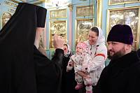 Архиерейское богослужение в Богородицерождественском храме деревни Нестерово 