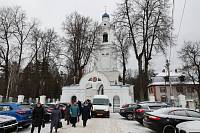 Архиерейское богослужение в Богородицерождественском храме деревни Нестерово 