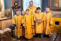 Архиерейское богослужение в Иоанно-Предтеченском храме посёлка Фряново 