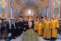 Архиерейское богослужение в Иоанно-Предтеченском храме посёлка Фряново 