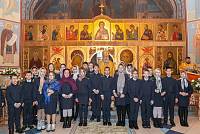 Архиерейское богослужение в Иоанно-Предтеченском храме посёлка Фряново 