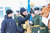 Присяга в войсковой части 28289