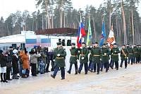 Присяга в войсковой части 28289