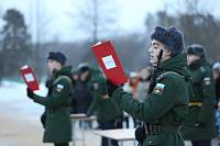 Присяга в войсковой части 28289