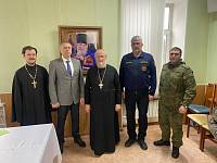 Встреча с командирами войсковых частей и руководителями силовых ведомств в Щёлковском благочинии