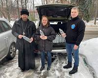 Акция «Крещенская вода – медицинским работникам» в Щёлкове