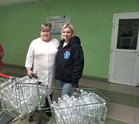 Акция «Крещенская вода – медицинским работникам» в Щёлкове