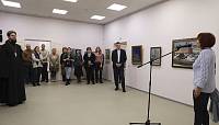 Открытие выставки в художественной галерее Павловского Посада