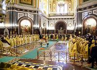 В день памяти мученицы Татианы Святейший Патриарх Кирилл совершил Литургию в Храме Христа Спасителя
